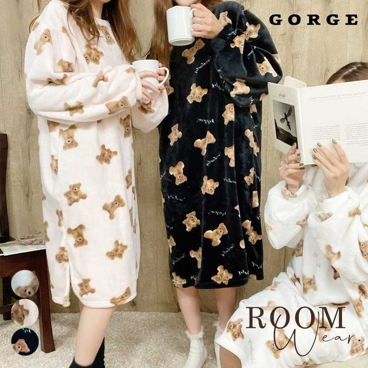 クマフランネルプルオーバー[品番：GORW0005600]｜GORGE （ゴージ