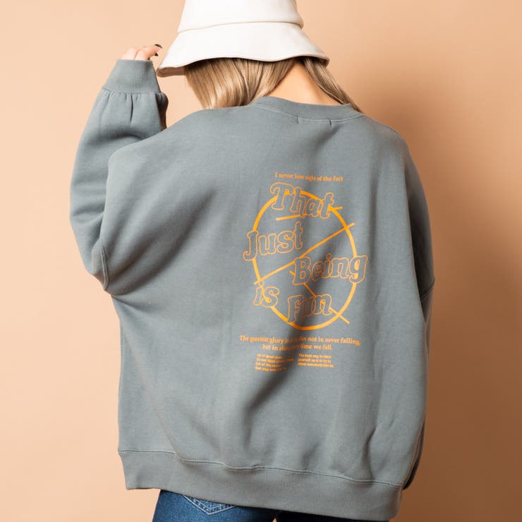 裏起毛サークルロゴプルオーバー | GORGE  | 詳細画像7 