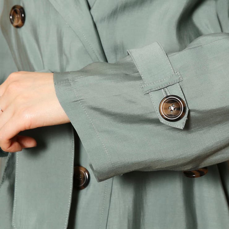 シースルートレンチコート | GORGE  | 詳細画像10 