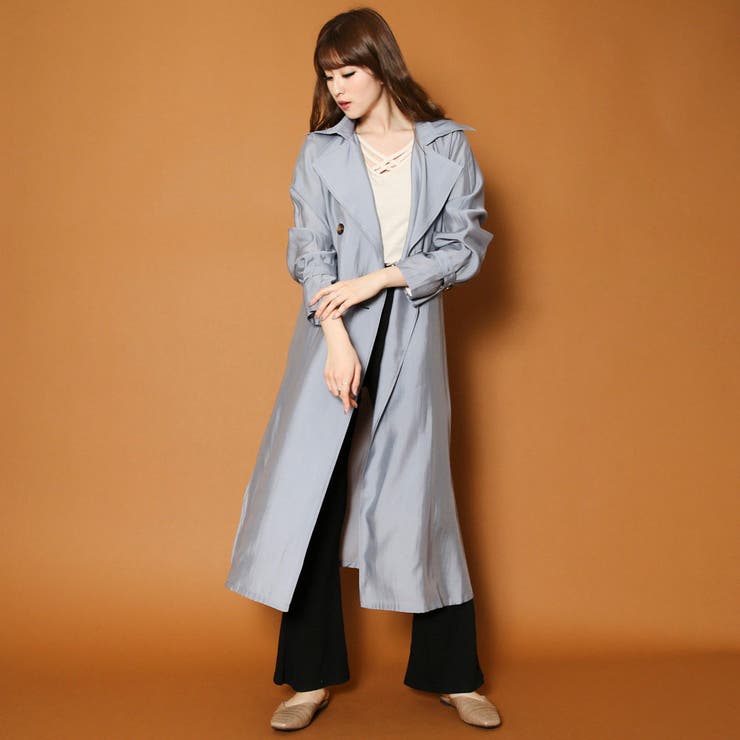 シースルートレンチコート | GORGE  | 詳細画像15 