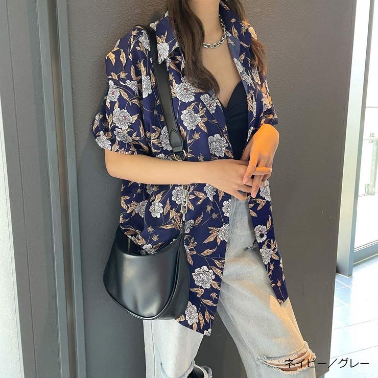 半袖柄シャツ 品番 Gorw Gorge ゴージ のレディースファッション通販 Shoplist ショップリスト