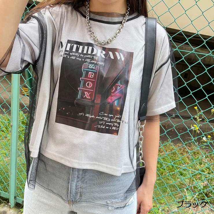 チュール重ねTシャツ[品番：GORW0006074]｜GORGE （ゴージ）の