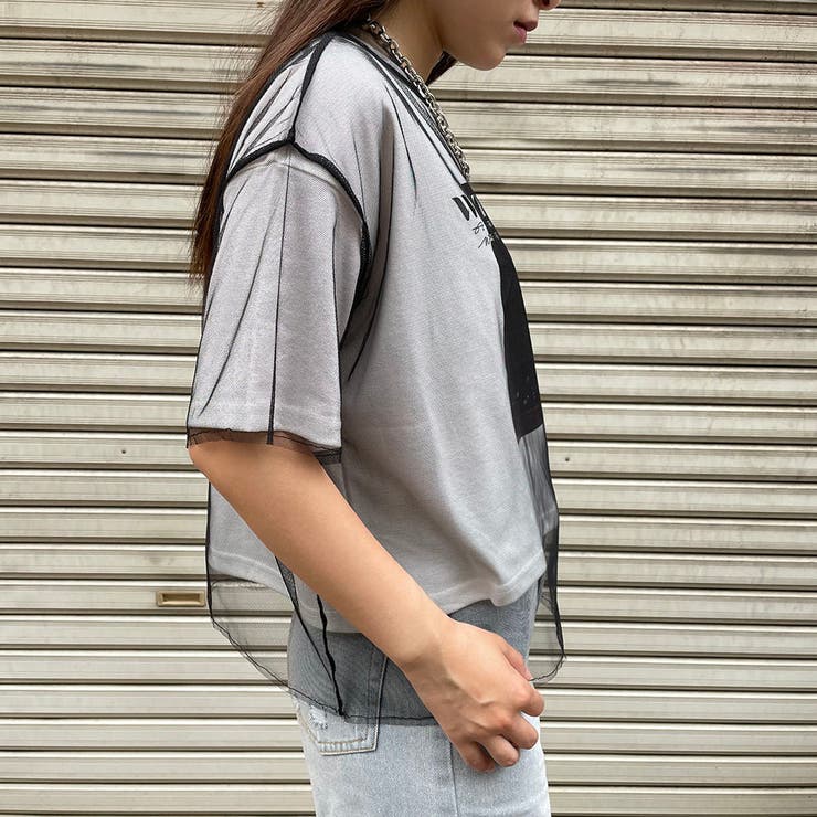 チュール重ねTシャツ[品番：GORW0006074]｜GORGE （ゴージ）の