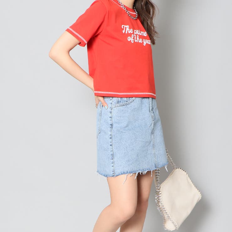 エリザベッタフランキ デニムミニスカート　ロゴ入りボタン　美品　　ハンガー付 エリザベッタフランキ デニムミニスカート ロゴ入りボタン 美品