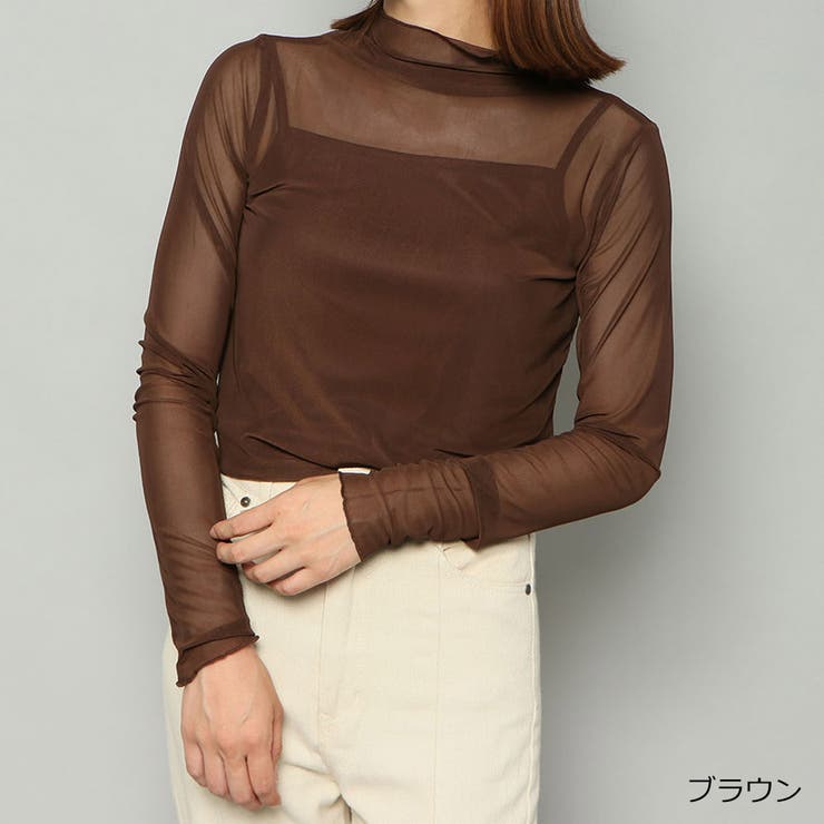 インナー付きシアーＴＯＰＳ[品番：GORW0006204]｜GORGE （ゴージ）のレディースファッション通販｜SHOPLIST（ショップリスト）