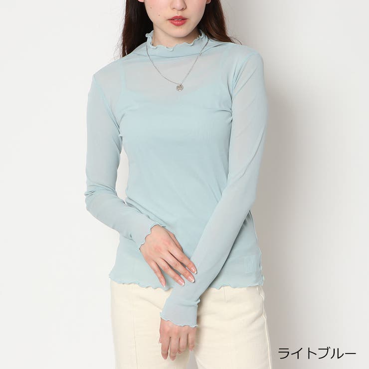 インナー付きシアーＴＯＰＳ[品番：GORW0006204]｜GORGE （ゴージ）のレディースファッション通販｜SHOPLIST（ショップリスト）