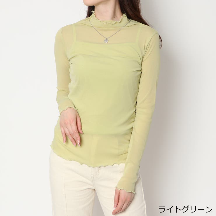 インナー付きシアーＴＯＰＳ[品番：GORW0006204]｜GORGE （ゴージ）のレディースファッション通販｜SHOPLIST（ショップリスト）