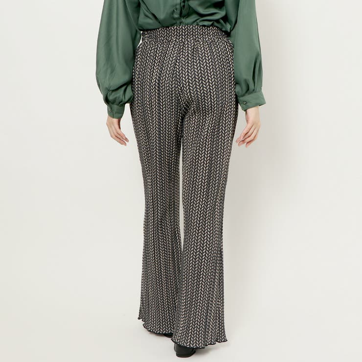 起毛プリーツ柄パンツ | GORGE  | 詳細画像10 