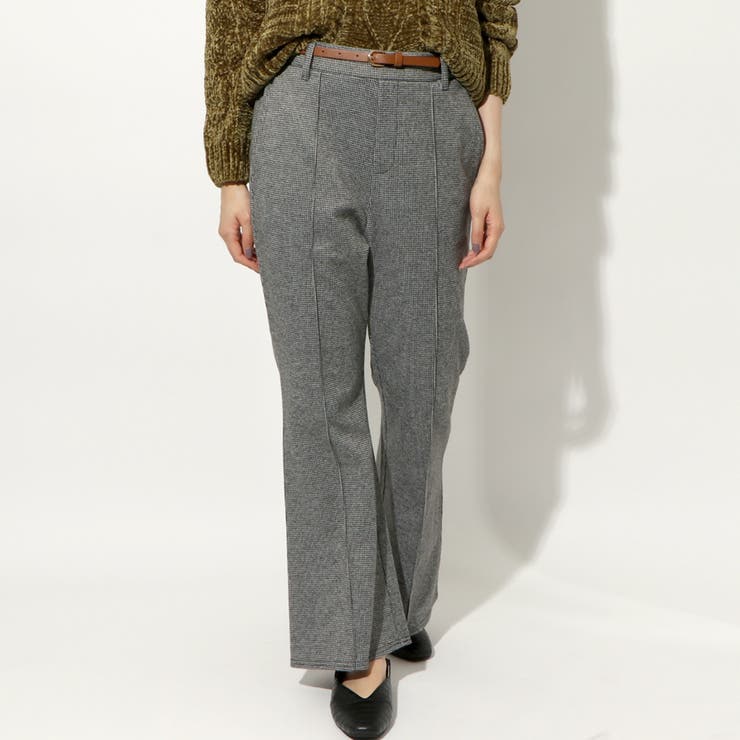 ベルト付きチェックパンツ | GORGE  | 詳細画像2 