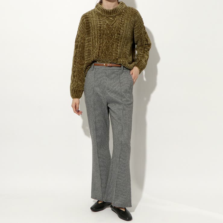 ベルト付きチェックパンツ | GORGE  | 詳細画像3 