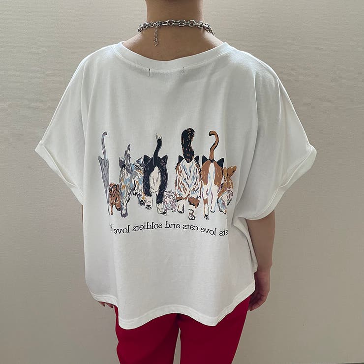 犬猫ショートｔシャツ 品番 Gorw Gorge ゴージ のレディースファッション通販 Shoplist ショップリスト