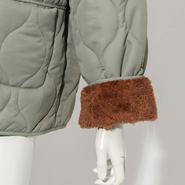 ボアキルティングハーフコート | GORGE  | 詳細画像11 