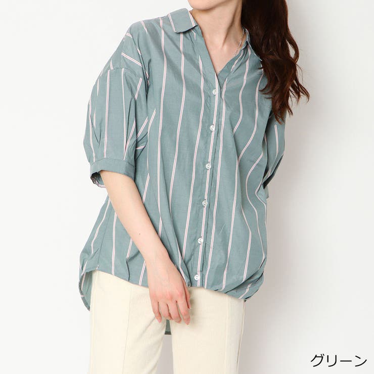 商品画像：Ray BEAMS（レイ ビームス）バック レースアップ ワンピース 2