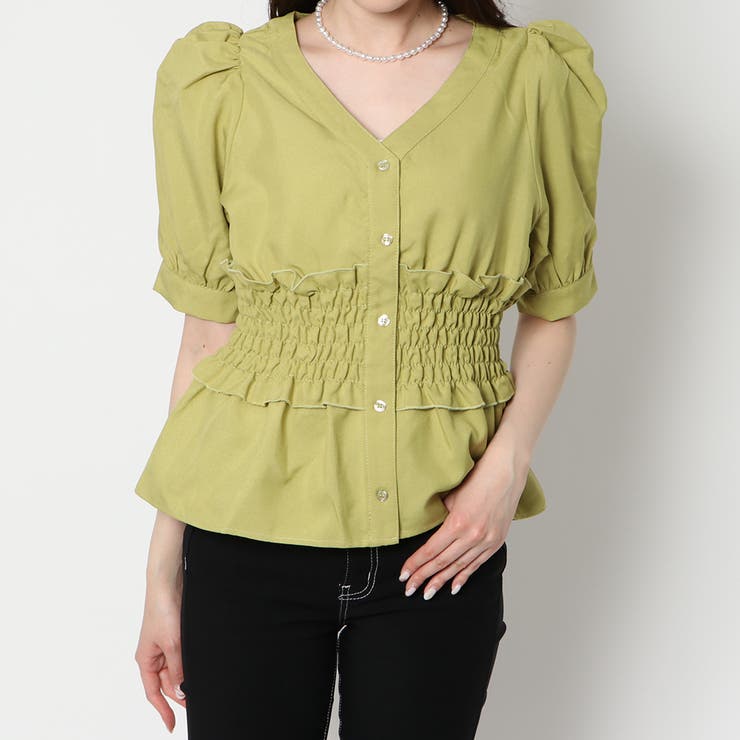 ウエストシャーリングブラウス[品番：GORW0006759]｜GORGE （ゴージ