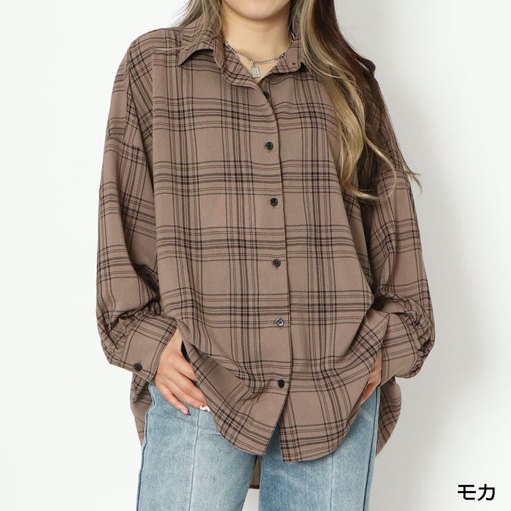 公式 インナーツキチェックシャツ[品番：GORW0006639]｜GORGE トップス