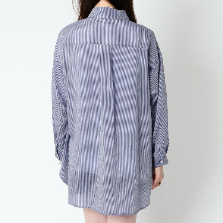 シアーストライプシャツ | GORGE  | 詳細画像11 
