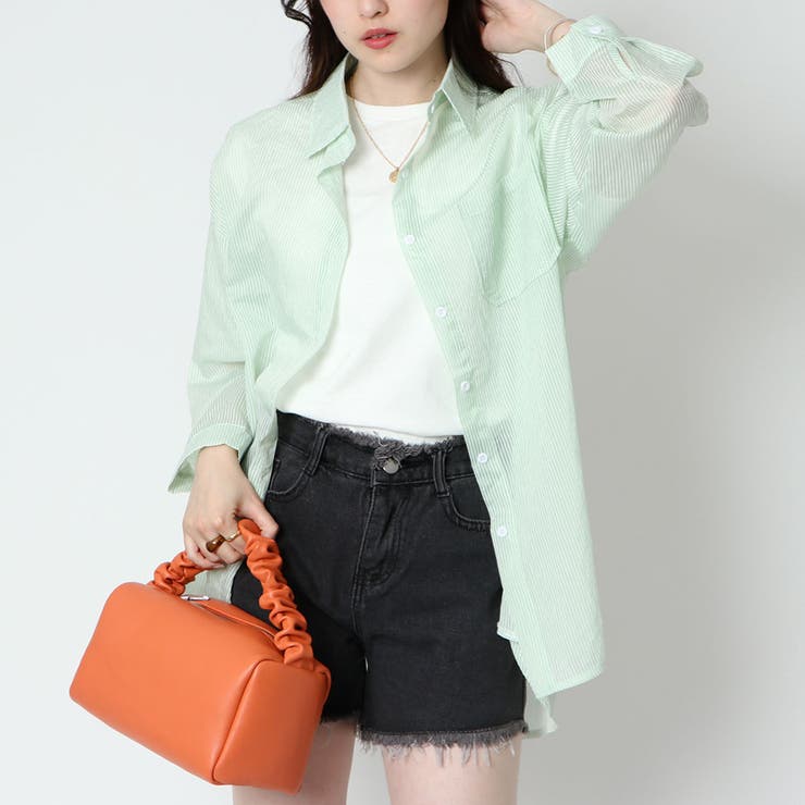 シアーストライプシャツ | GORGE  | 詳細画像16 