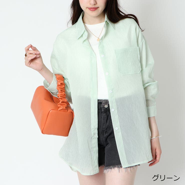 シアーストライプシャツ | GORGE  | 詳細画像6 