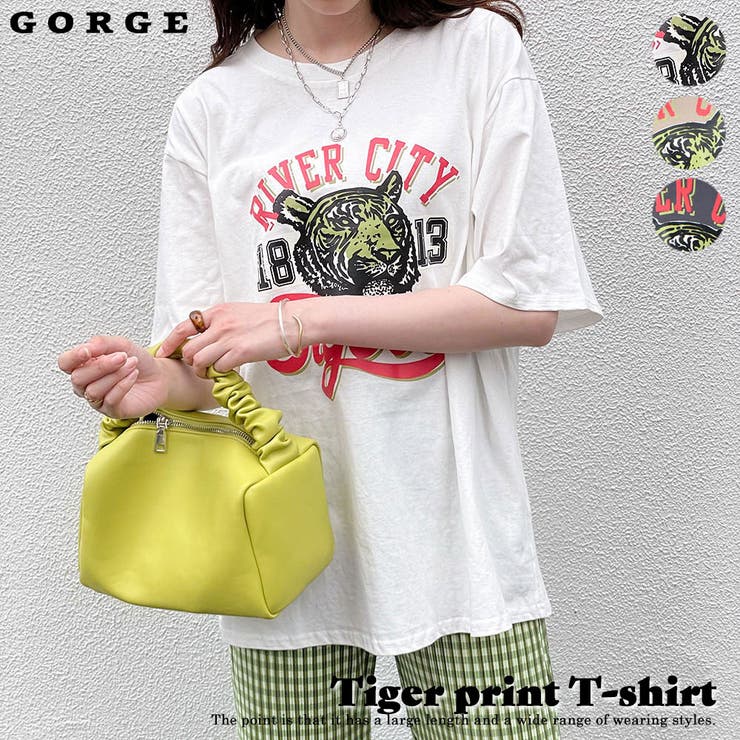 トラプリントｔシャツ 品番 Gorw Gorge ゴージ のレディースファッション通販 Shoplist ショップリスト