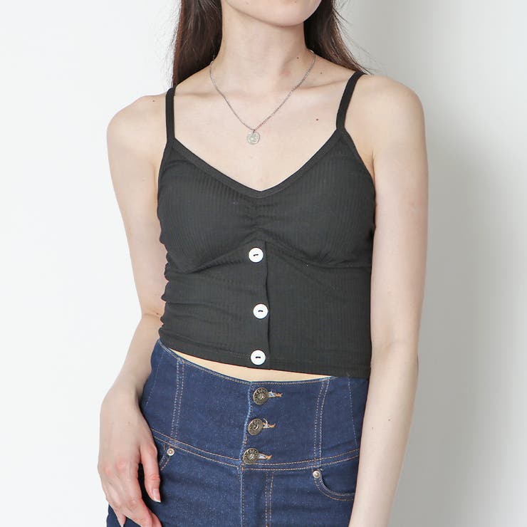 ３つボタンキャミブラトップ | GORGE  | 詳細画像4 