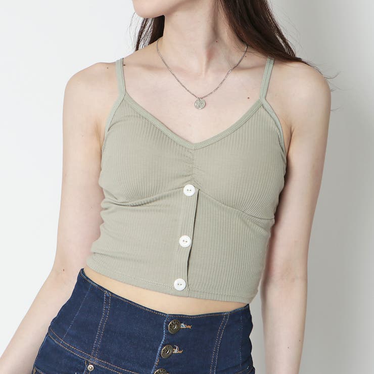 ３つボタンキャミブラトップ | GORGE  | 詳細画像6 