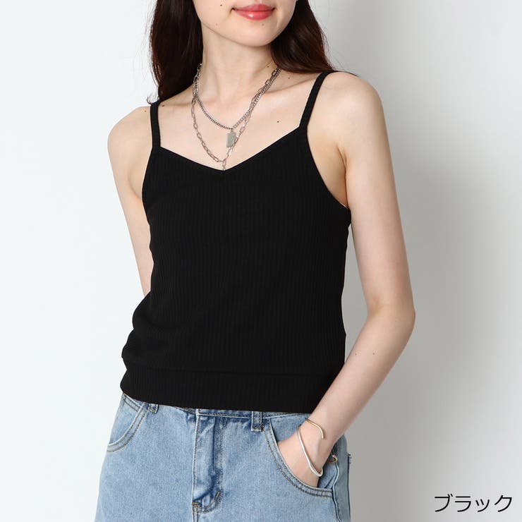 【SUKALA】リブデニムショートキャミソール　リブデニムレギパン SUKALA】リブデニムショートキャミソール ネイビー - メルカリ