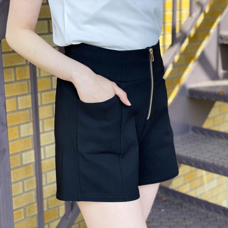 ＺＩＰ付きストレッチショートパンツ | GORGE  | 詳細画像10 