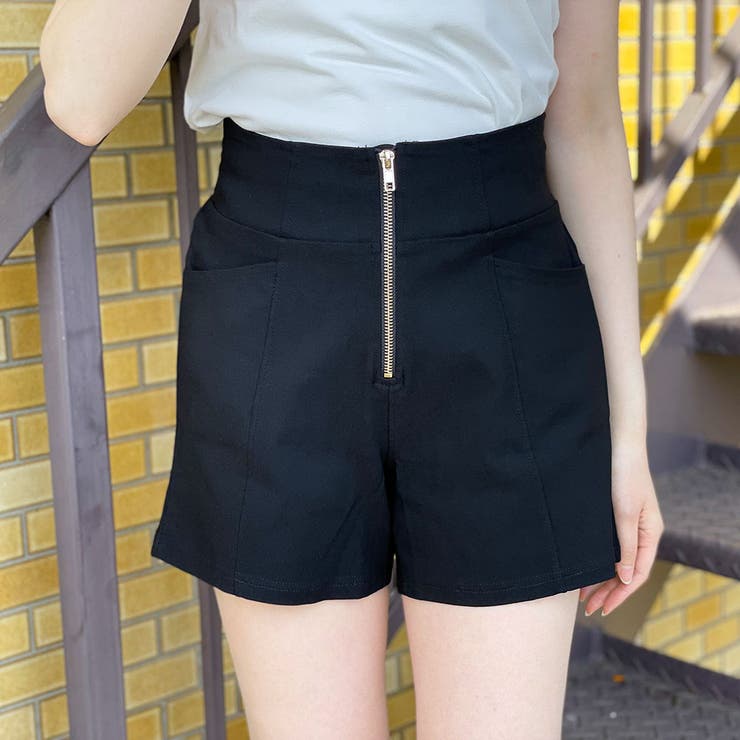ＺＩＰ付きストレッチショートパンツ | GORGE  | 詳細画像8 
