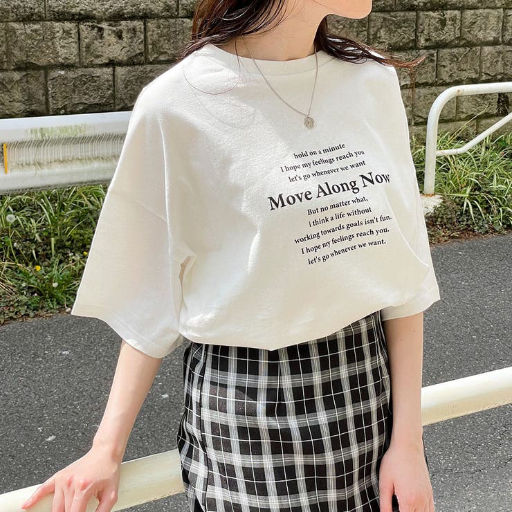 英字ロゴプリントTシャツ[品番：GORW0006861]｜GORGE （ゴージ