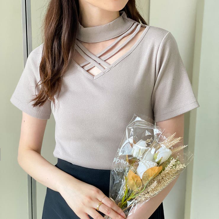 チョーカーＷクロステレコトップス | GORGE  | 詳細画像12 