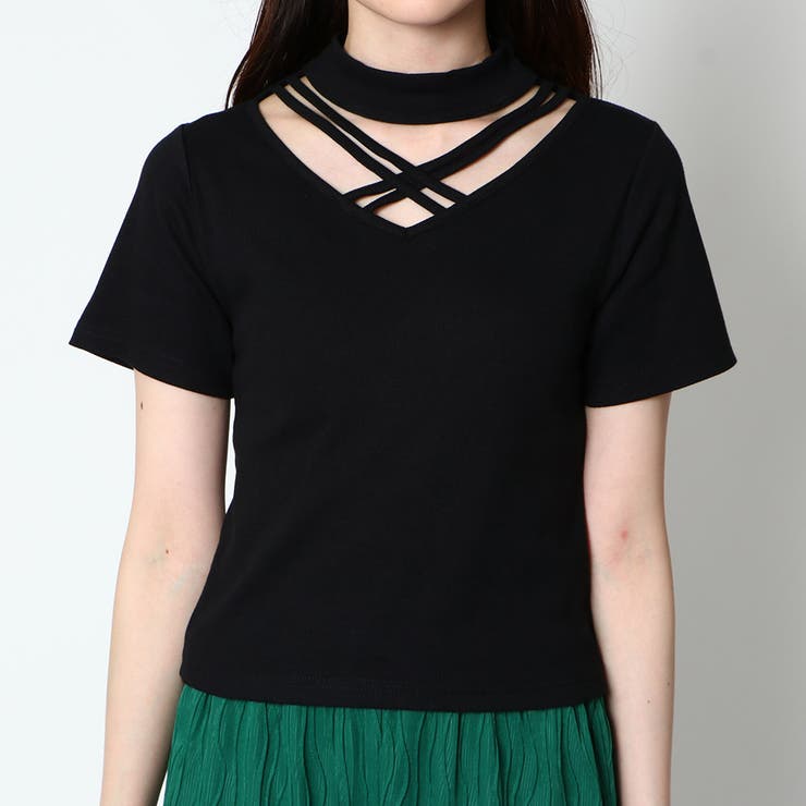 チョーカーＷクロステレコトップス | GORGE  | 詳細画像6 