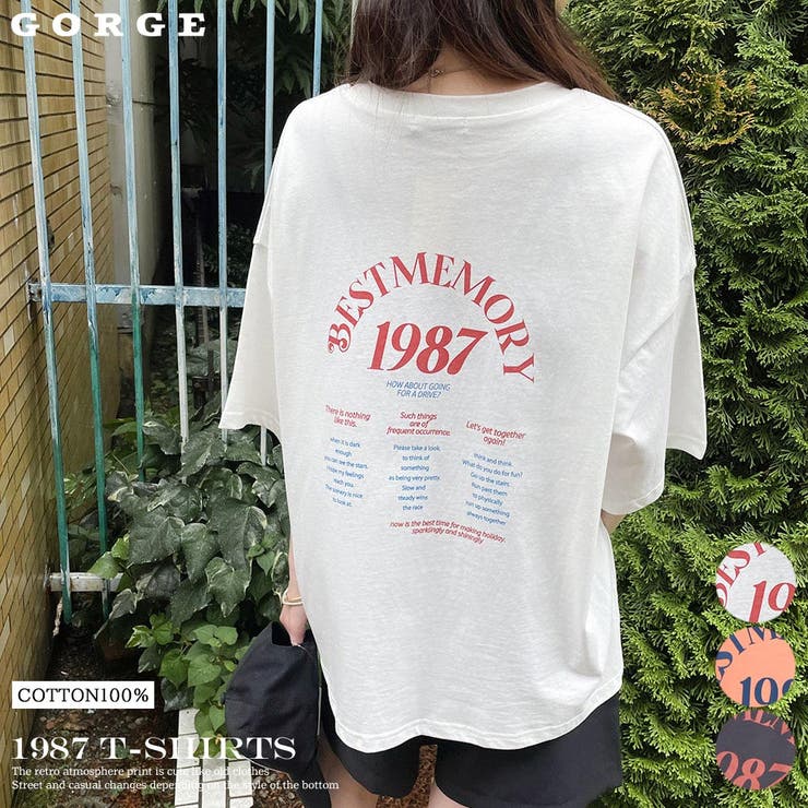 1987 Tシャツ[品番：GORW0007026]｜GORGE （ゴージ）の