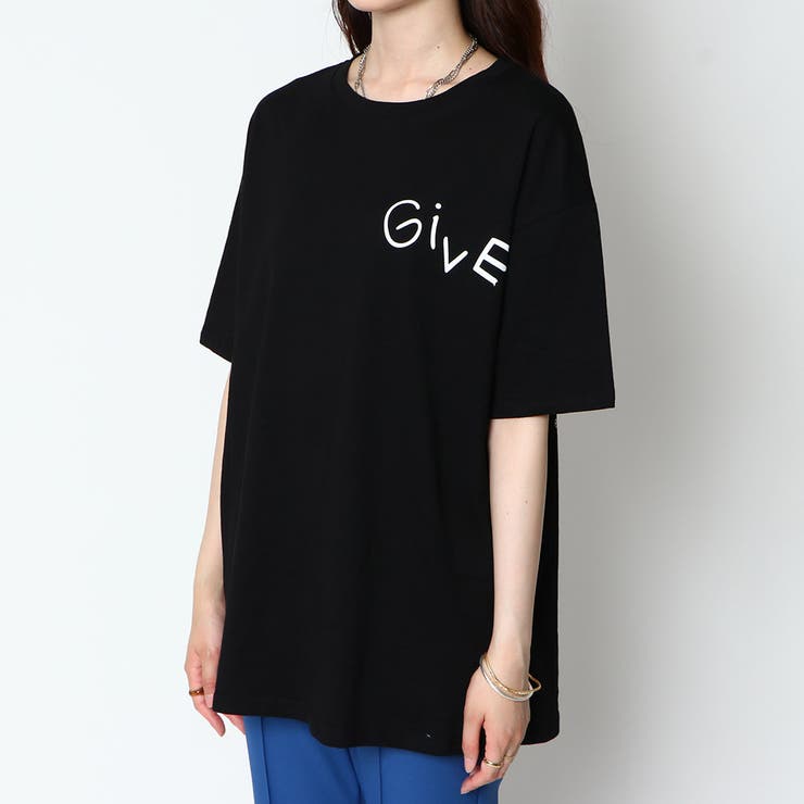 英字バックロゴプリントＴシャツ[品番：GORW0007046]｜GORGE （ゴージ