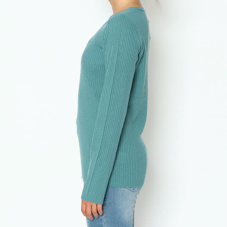 カシミアタッチマエクロスニット | GORGE  | 詳細画像8 