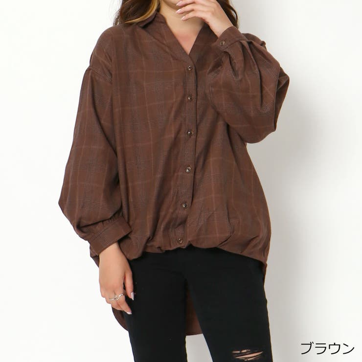 バックリボンタケノコタックシャツ | GORGE  | 詳細画像3 