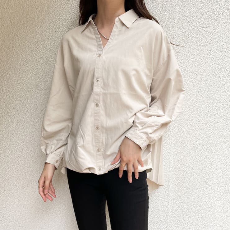 バックプリーツタケノコシャツ | GORGE  | 詳細画像11 