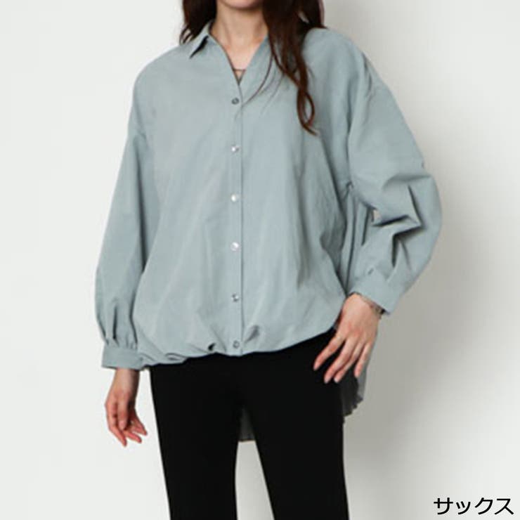 バックプリーツタケノコシャツ | GORGE  | 詳細画像3 