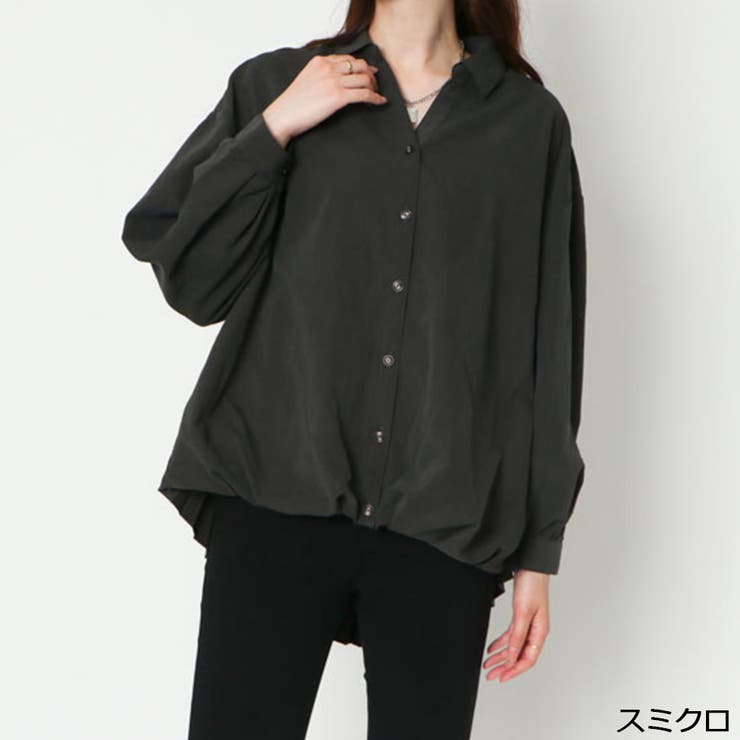 バックプリーツタケノコシャツ | GORGE  | 詳細画像4 