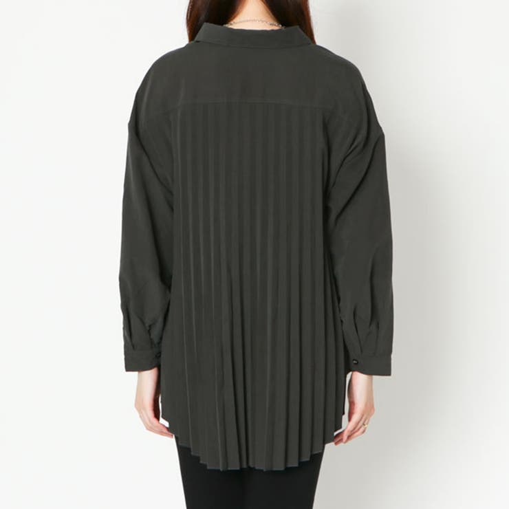 バックプリーツタケノコシャツ | GORGE  | 詳細画像7 