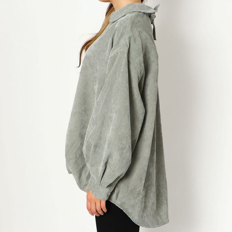 コールテン多種釦バックレースシャツ | GORGE  | 詳細画像11 