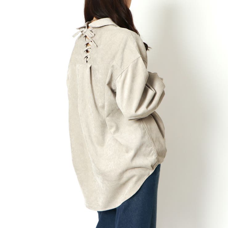 コールテン多種釦バックレースシャツ | GORGE  | 詳細画像20 