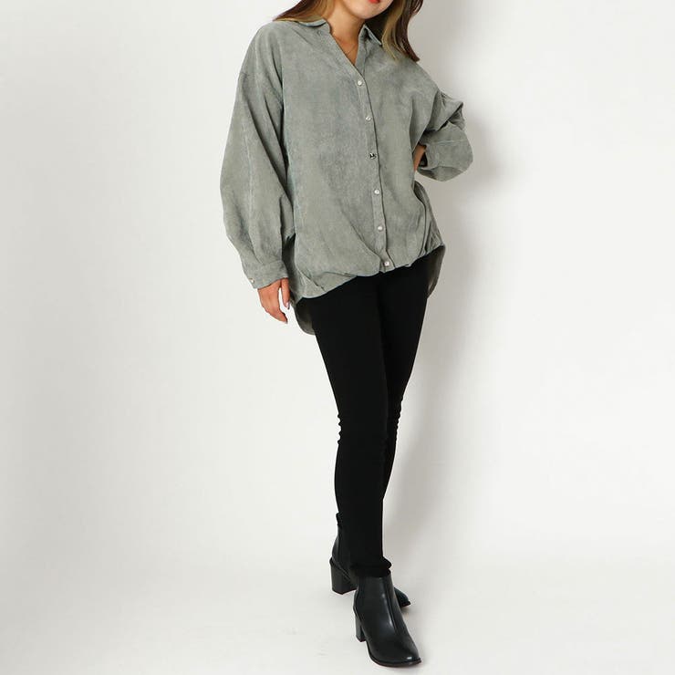 コールテン多種釦バックレースシャツ | GORGE  | 詳細画像27 