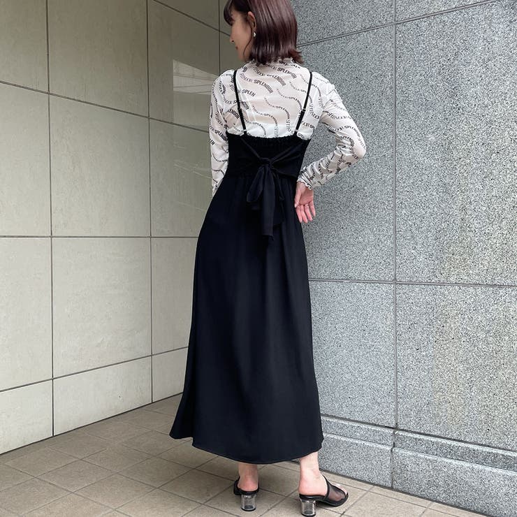 バックリボンキャミワンピース[品番：GORW0007111]｜GORGE （ゴージ）のレディースファッション通販｜SHOPLIST（ショップリスト）