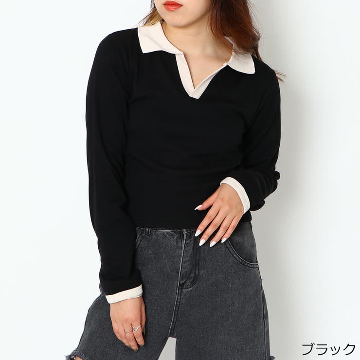 配色スキッパーＴＯＰＳ | GORGE  | 詳細画像4 