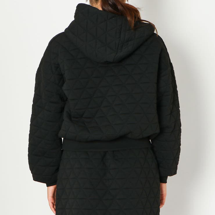 ワッペン付きキルトパーカー | GORGE  | 詳細画像6 