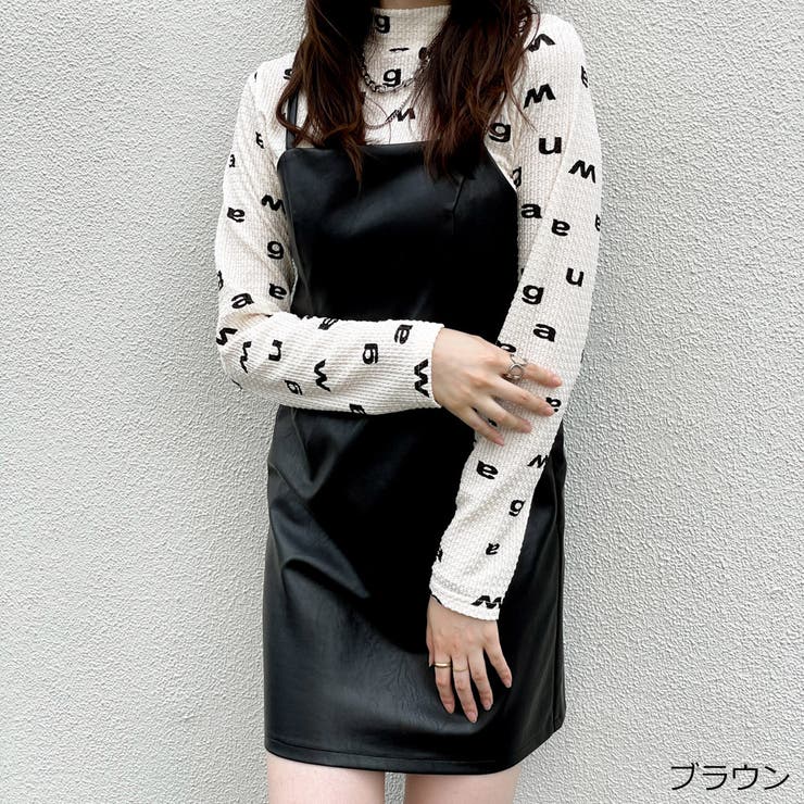 合皮ミニキャミワンピース | GORGE  | 詳細画像2 