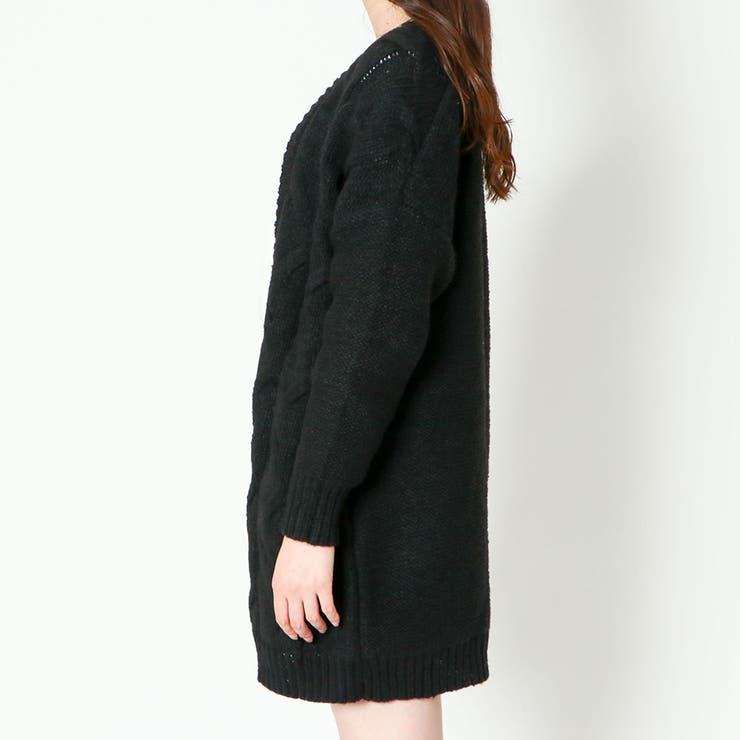 ロービングケーブルロングカーディガン | GORGE  | 詳細画像3 