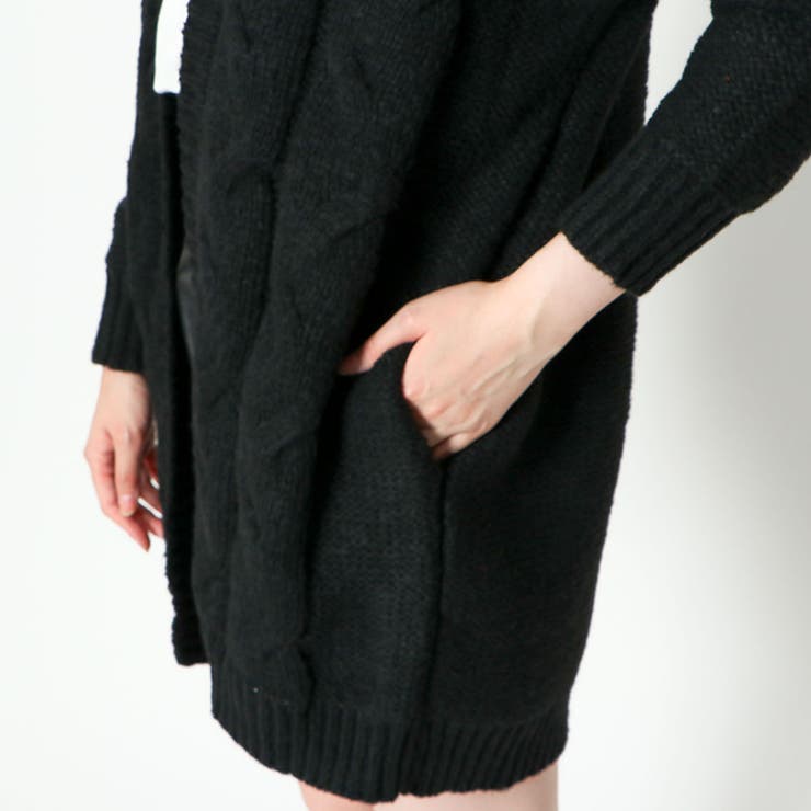 ロービングケーブルロングカーディガン | GORGE  | 詳細画像5 