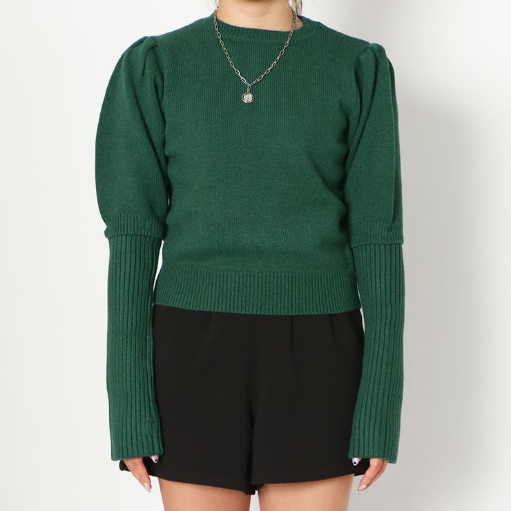 アームウォーマーツキニットプルオーバー | GORGE  | 詳細画像6 