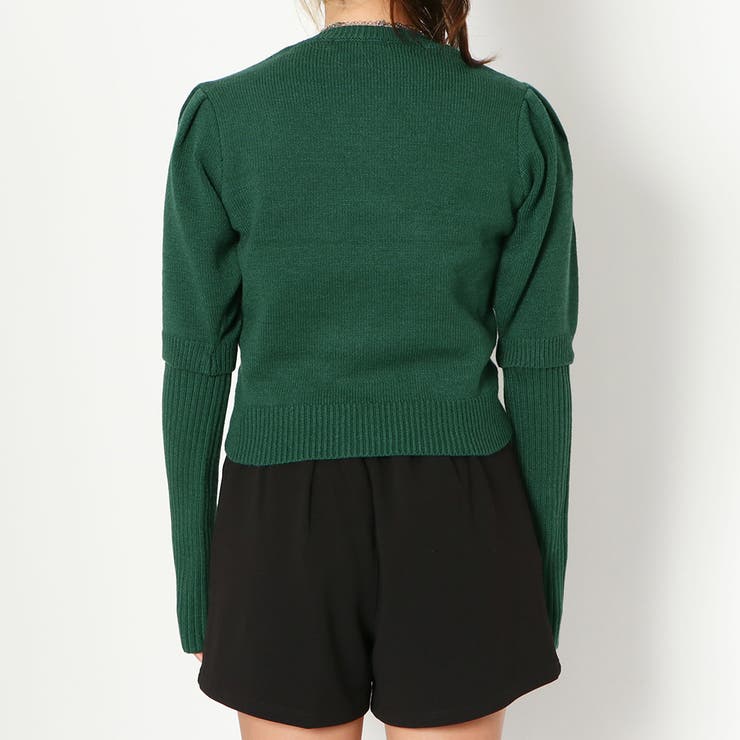 アームウォーマーツキニットプルオーバー | GORGE  | 詳細画像8 